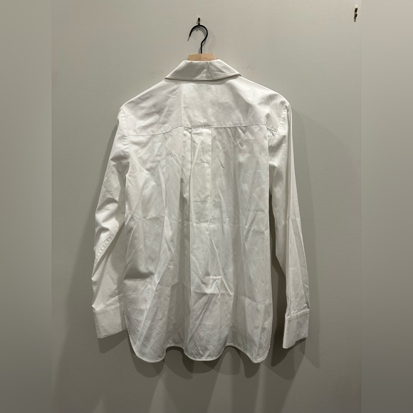 NEW Tibi Front Zip Tech Poplin Shirt (size M) - Picture 9 of 10